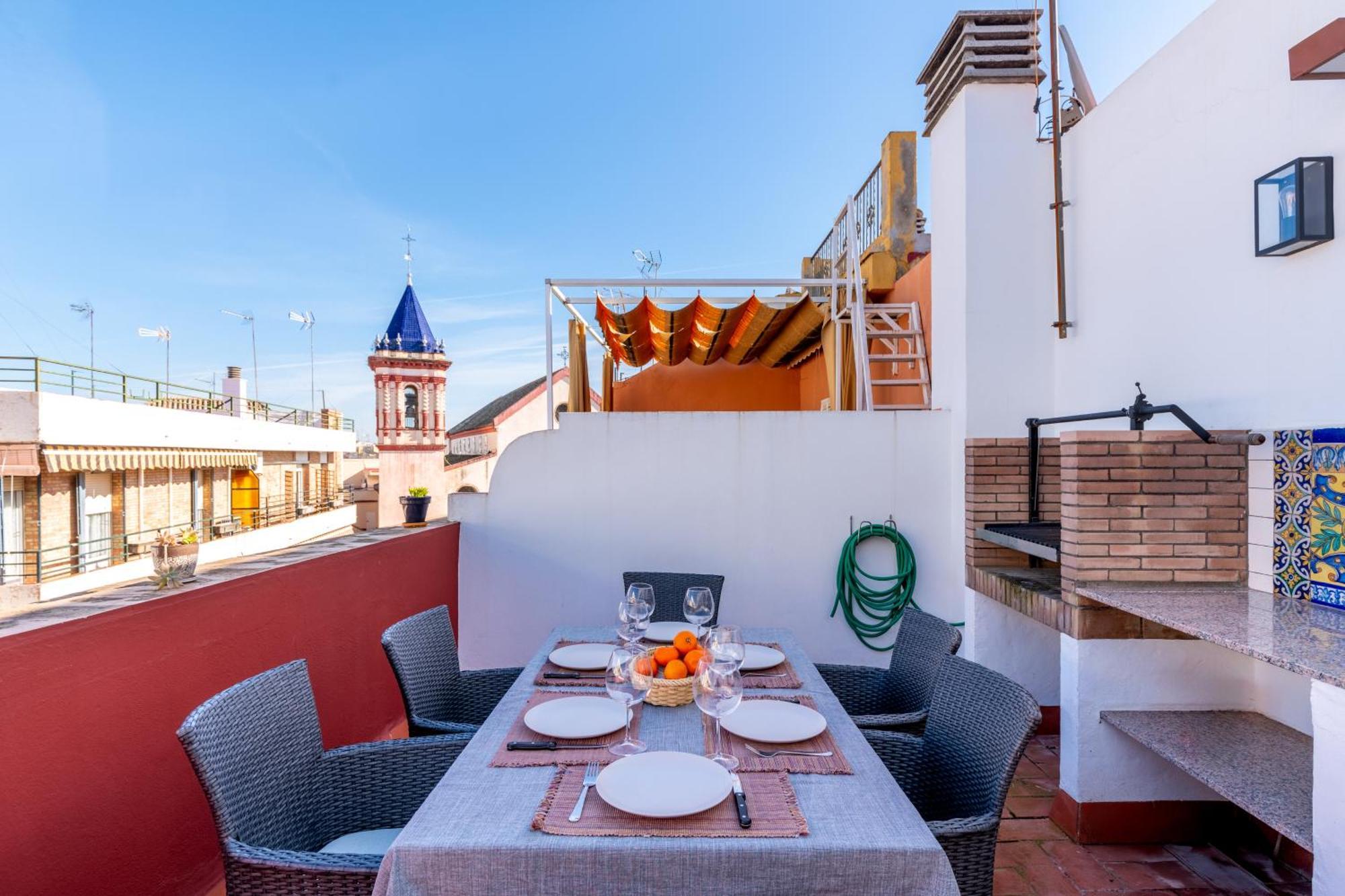 Holi-Rent Penthouse Penuelas เซบีญา ภายนอก รูปภาพ